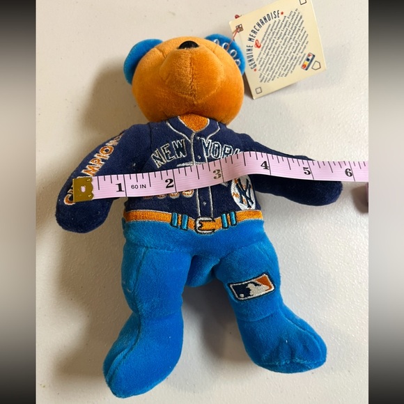 Genuine Merchandise TY New York Yankees Bear Plush 2000 beanie baby - Picture 10 of 10